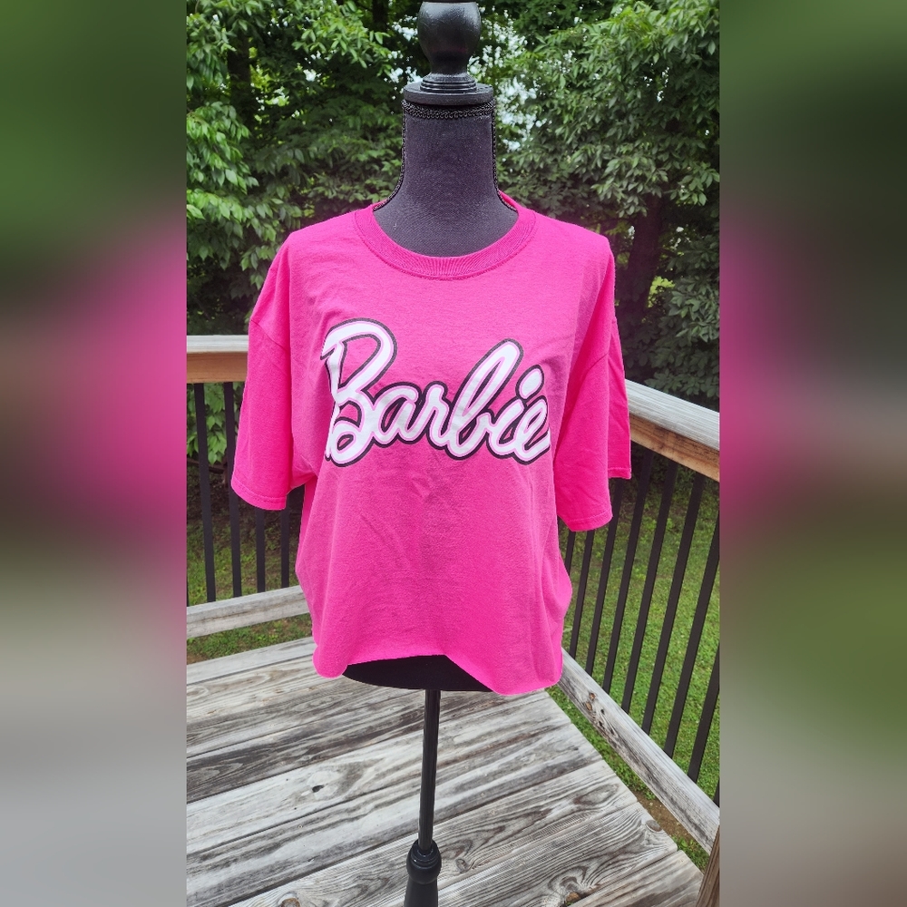 Barbie HOT PINK T-shirt  Size L